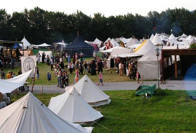Die Lagerwiese in Golling