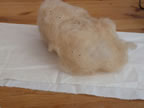 Unbehandelte Schafwolle